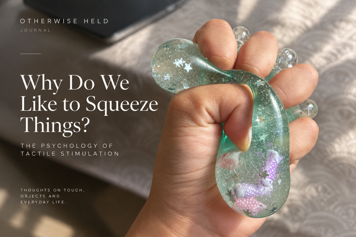 Why Do We Like to Squeeze Things? The Psychology of Tactile Stimulation