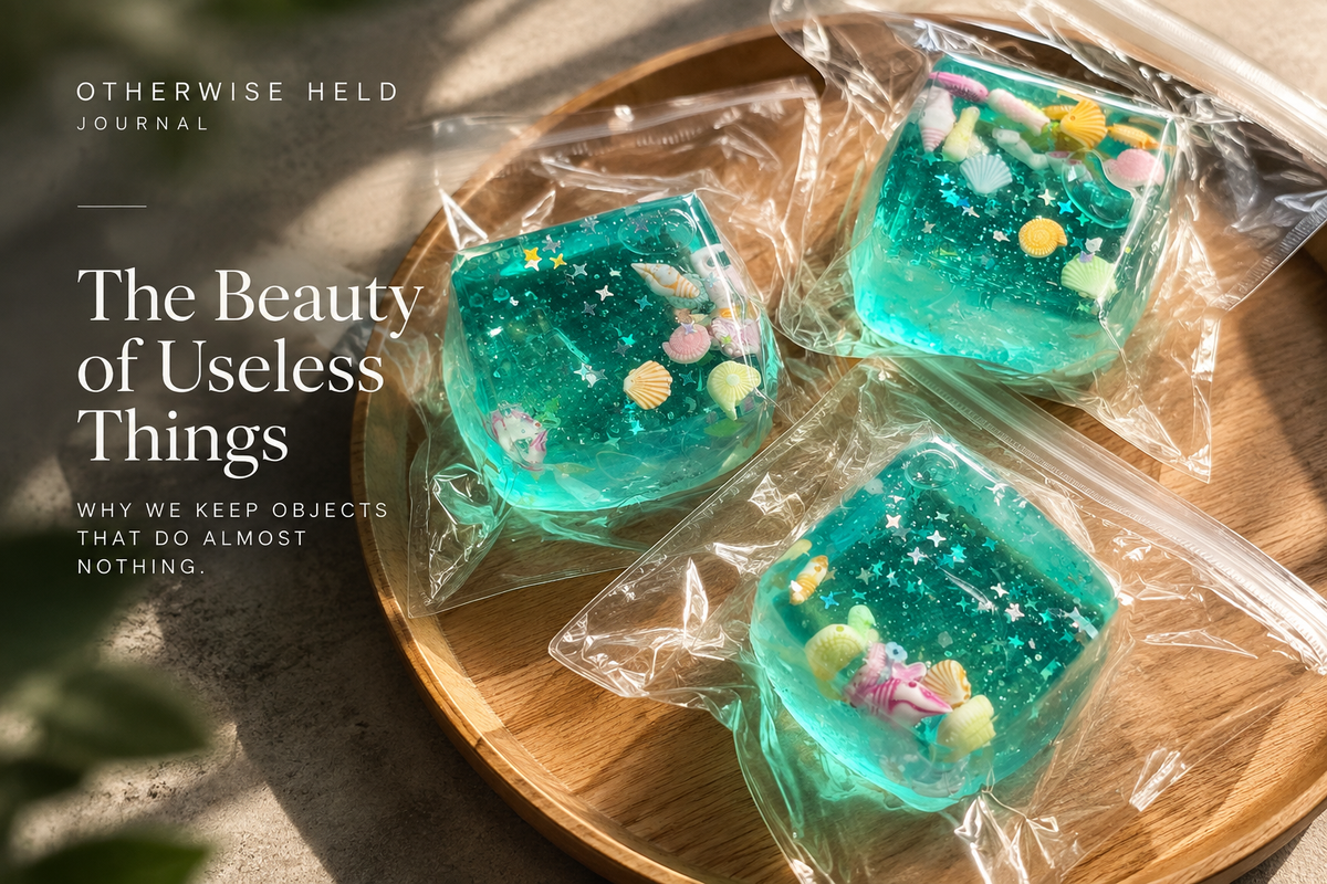 The Beauty of Useless Things Otherwise Held Journal