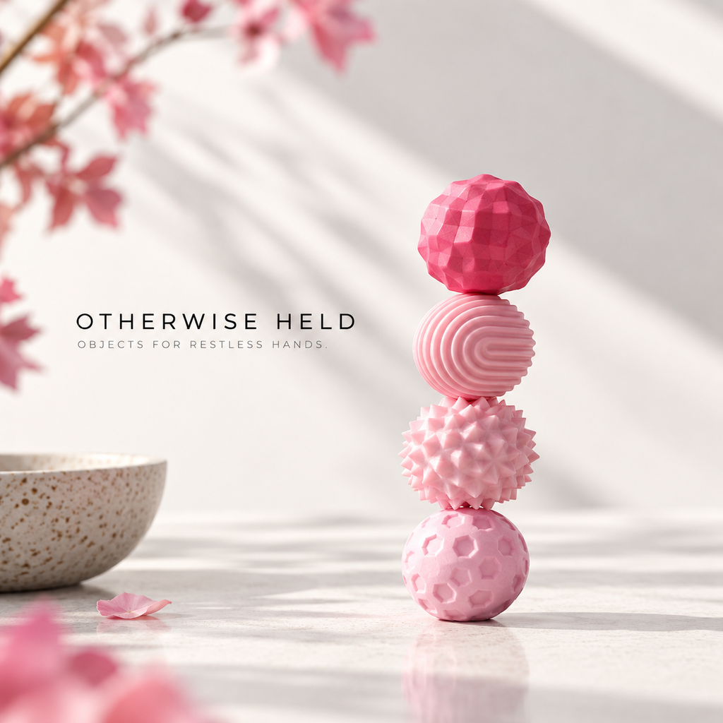 OH 01 Magnetic magnetic fidget spheres in pink