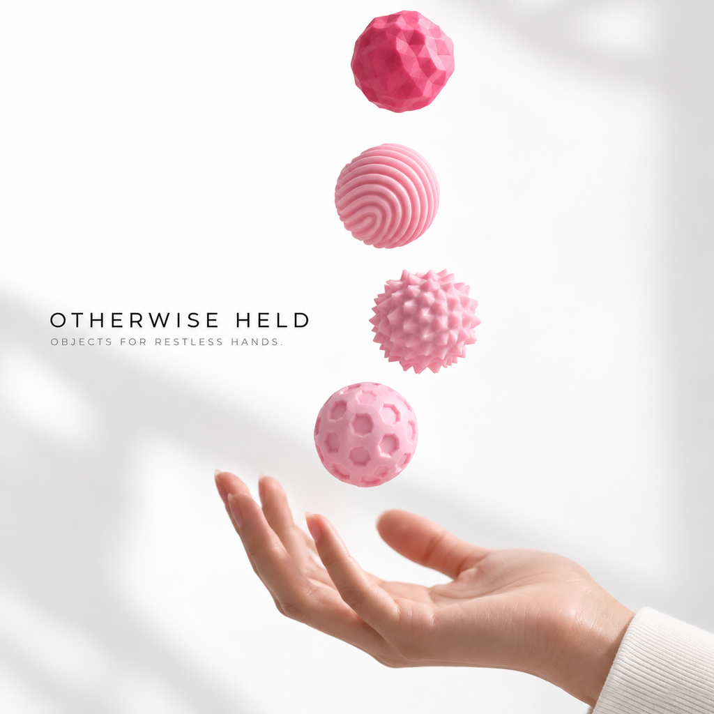OH 01 Magnetic magnetic fidget spheres in pink