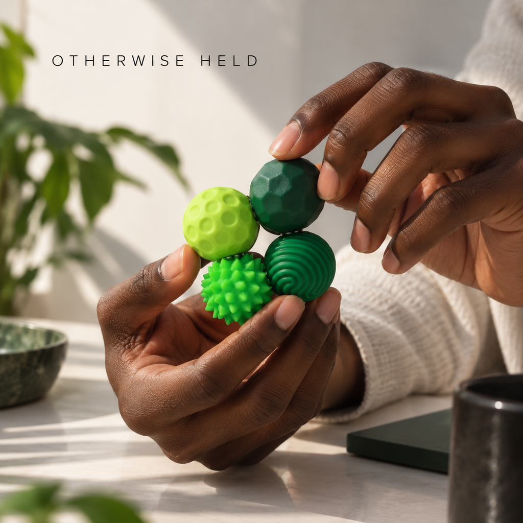 OH 01 Magnetic magnetic fidget spheres in green