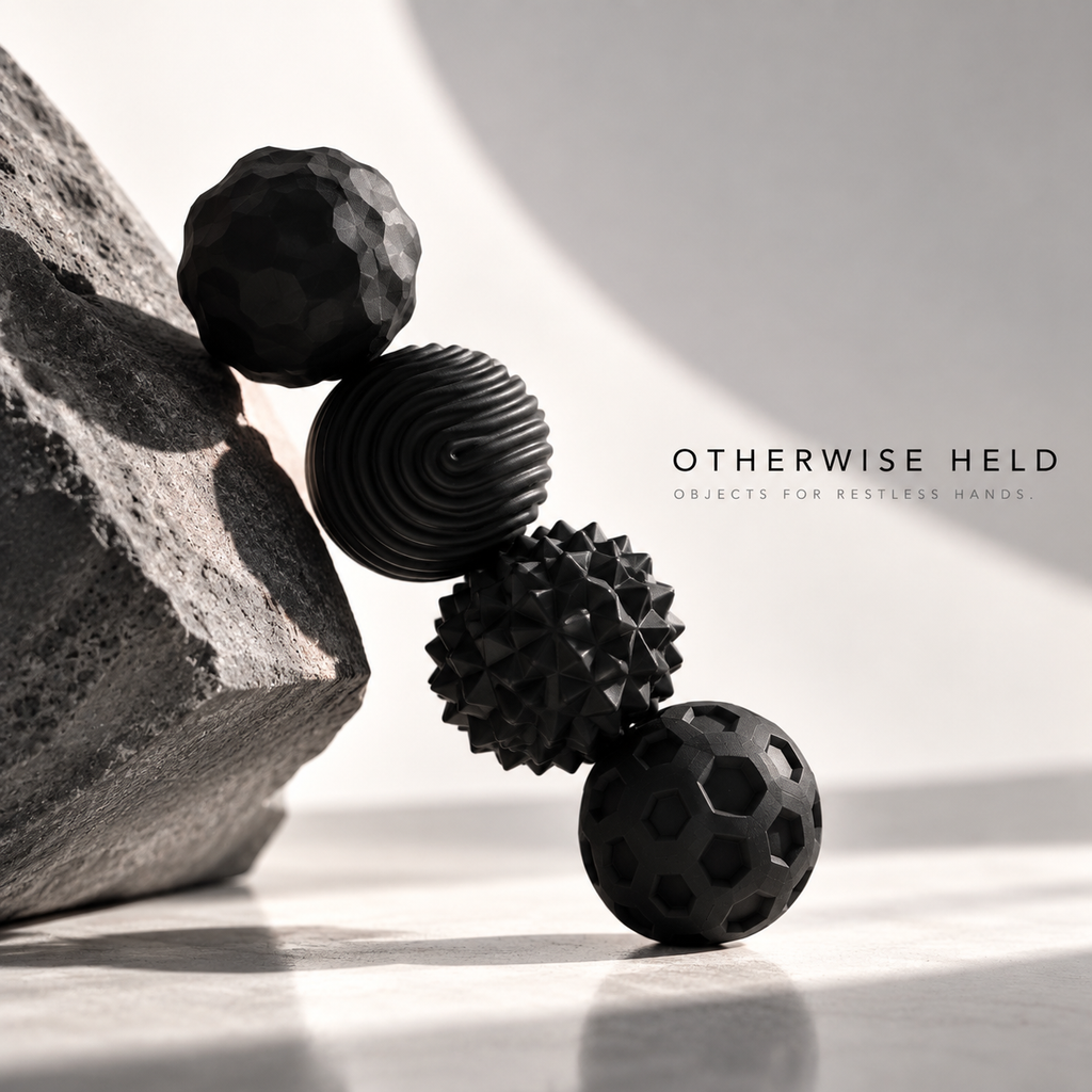 OH 01 Magnetic magnetic fidget spheres in black