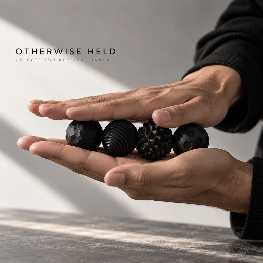 OH 01 Magnetic magnetic fidget spheres in black