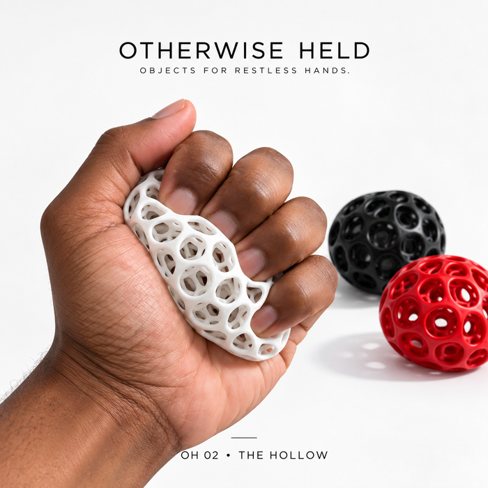 OH 02 The Hollow rubber stress ball with holes