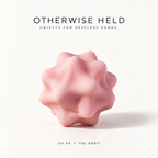 OH 04 The Orbit in Blush, silicone massage ball