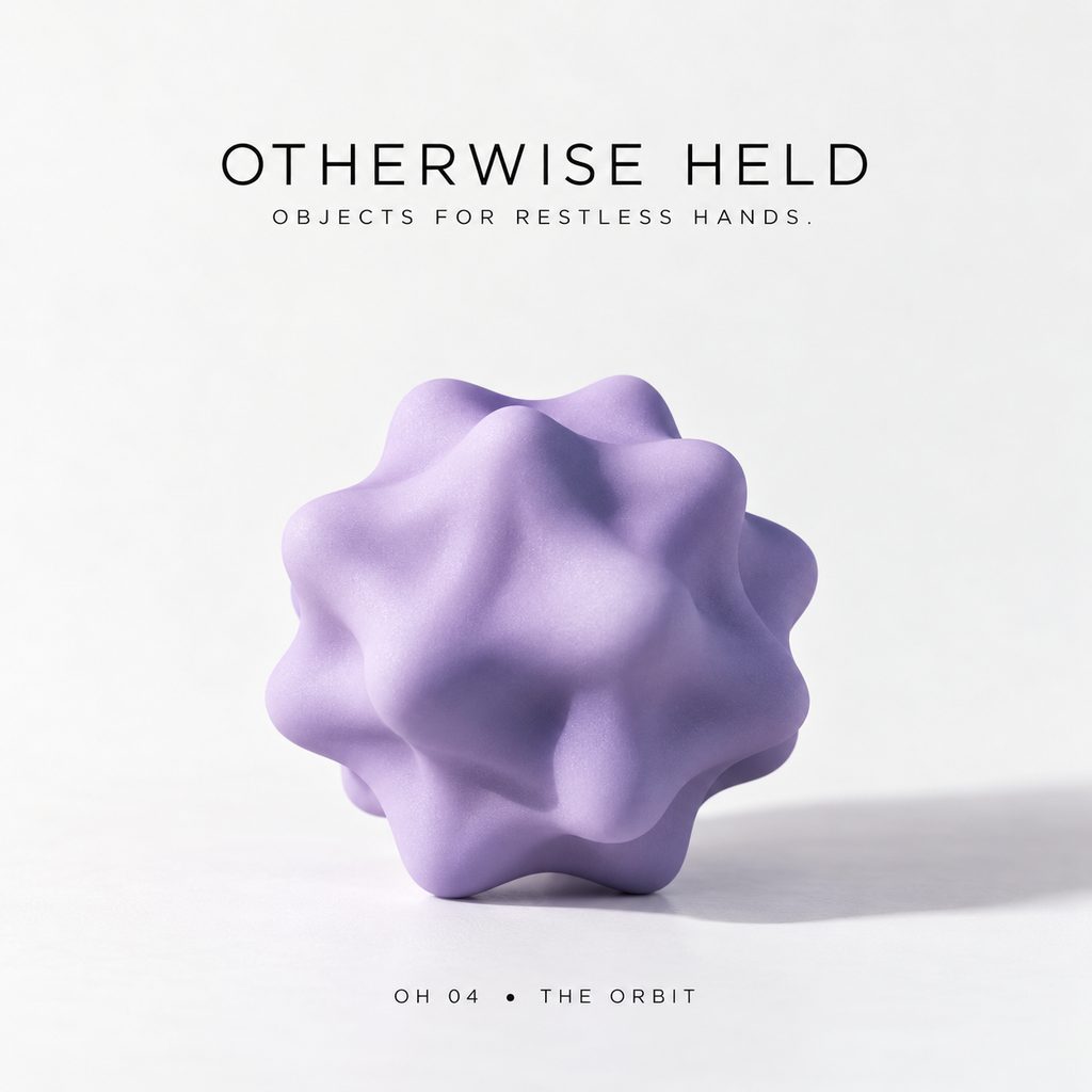 OH 04 The Orbit in Violet, silicone massage ball