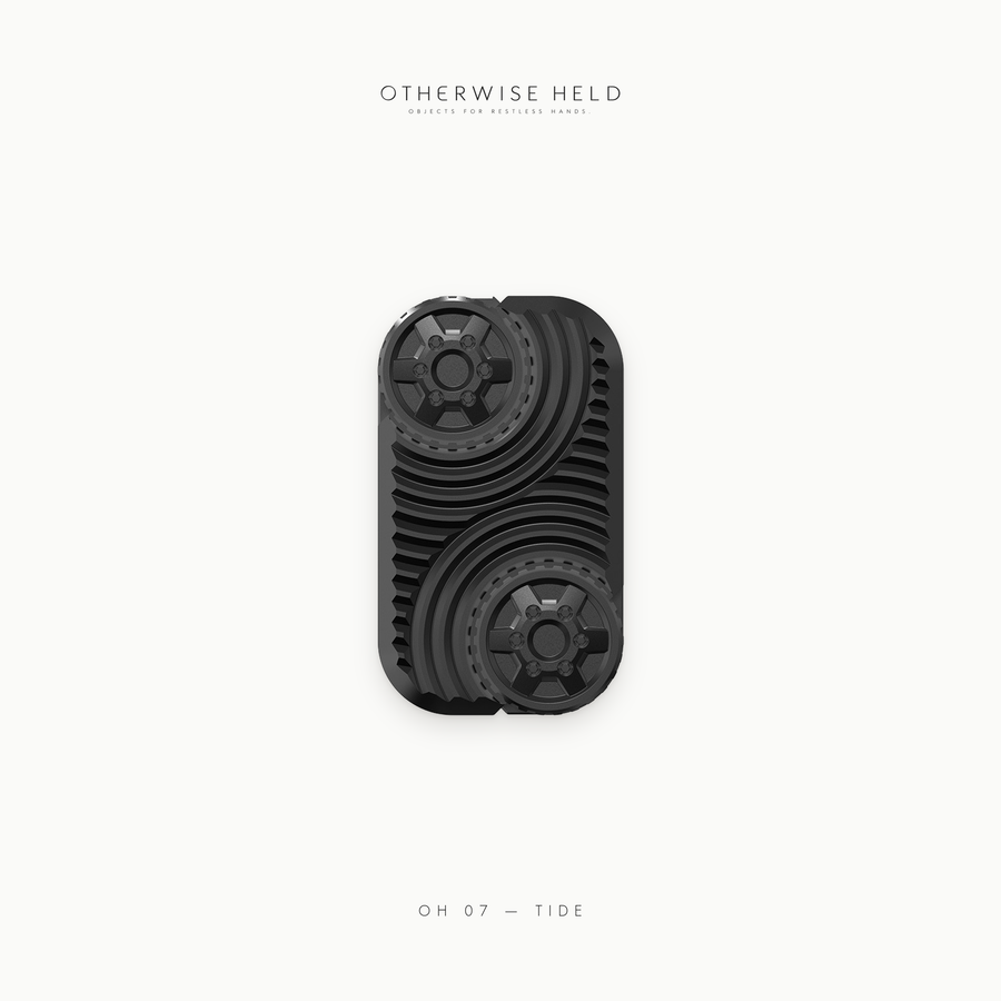 OH 07 Tide rolling fidget slider in Black
