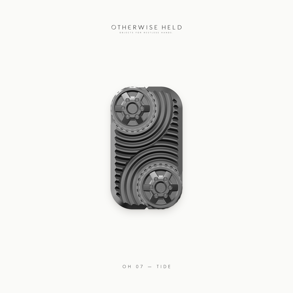 OH 07 Tide rolling fidget slider in Gray